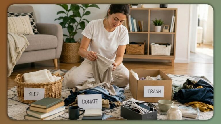 How to Declutter Without Buying Any Storage Products First